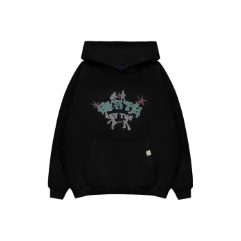 PMET Outdoor Constant Temperature Regulating Warm Leather Trendy Loose Fit Casual Hoodie Unisex