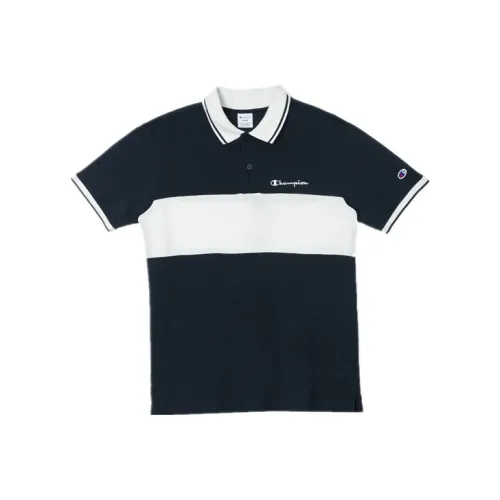 Champion Polo Shirts Men Navy Blue