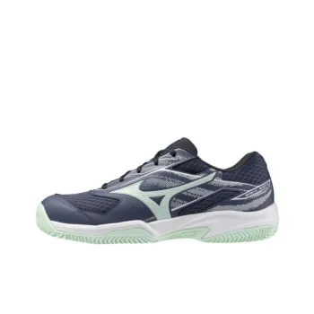 Mizuno BREAK SHOT 5 CC Anti Slip Wear Resistant Low Top Tennis Shoes Unisex Blue