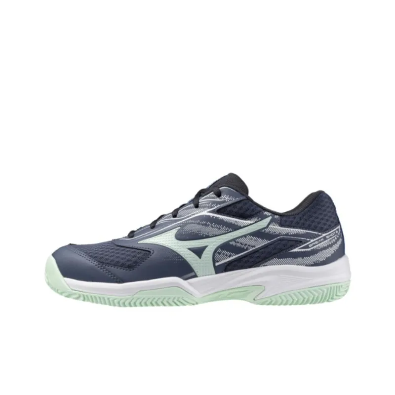 Mizuno BREAK SHOT 5 CC Anti Slip Wear Resistant Low Top Tennis Shoes Unisex Blue-0