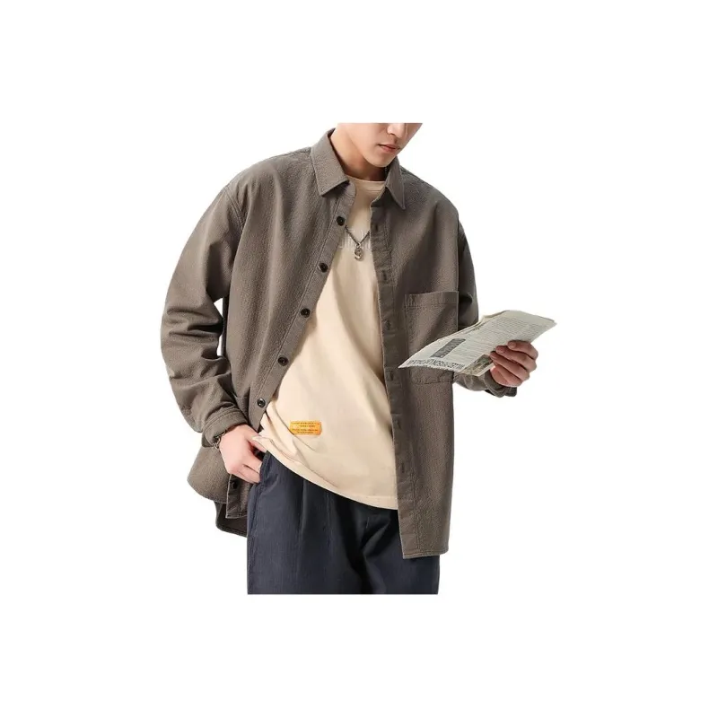 GOLDLION G+ Shirts Unisex Gray-0