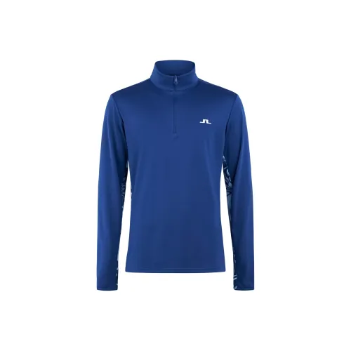 J.Lindeberg Emanuel Mid Layer Sweatshirt Men's Blue