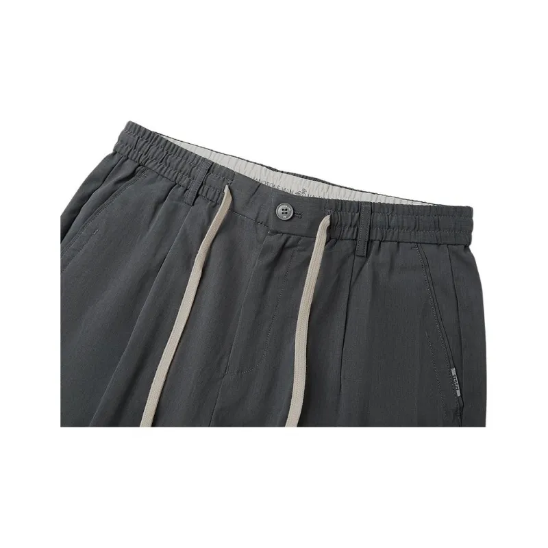 HLA Casual Pants Men Medium Gray H5-4