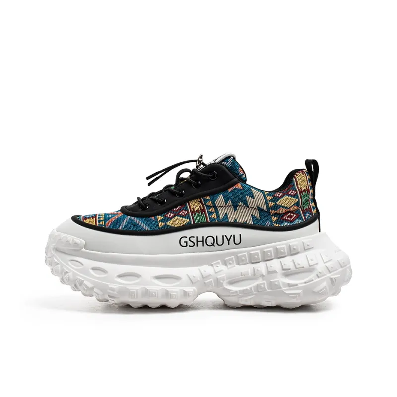 Vxv Cushioning Slip Resistant Coverage Low Top Chunky Sneakers Men's-5