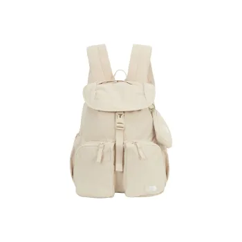 THE NORTH FACE Nylon Backpack Women's White Sand