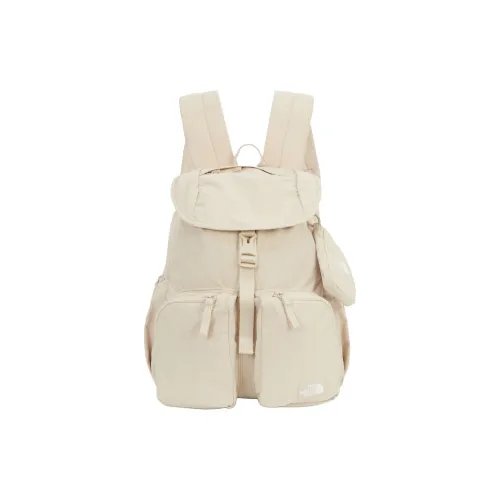 THE NORTH FACE Nylon Backpack Women's White Sand