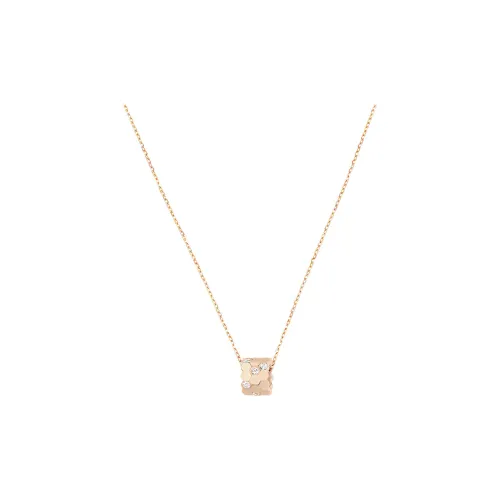 Chaumet BEE MY LOVE 18K Rose Gold Necklaces Women's