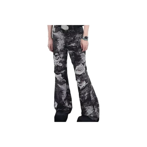 WELTER EXPERIMENT Jeans Unisex Black