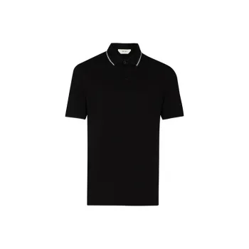 Ermenegildo Zegna Polo Shirts Men Black