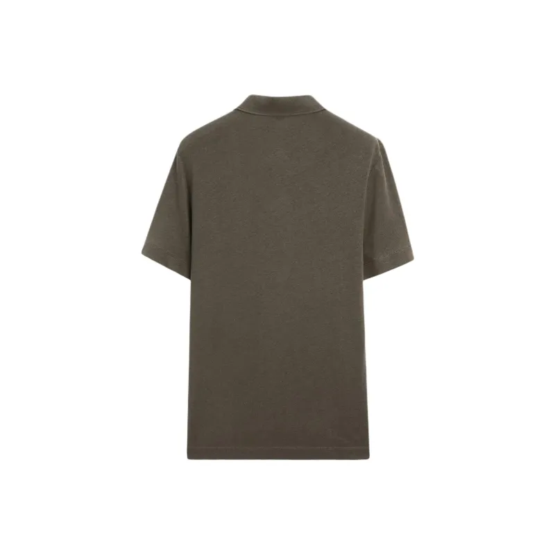 Massimo Dutti Polo Shirt Men's Dark Green-1