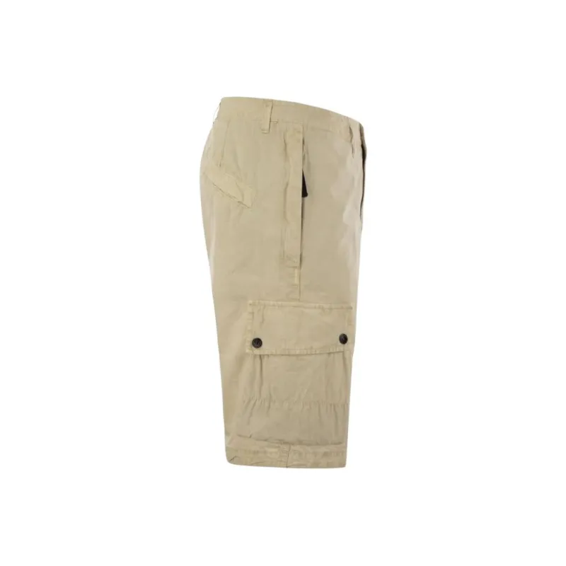 STONE ISLAND Compass Patch Cargo Shorts-2