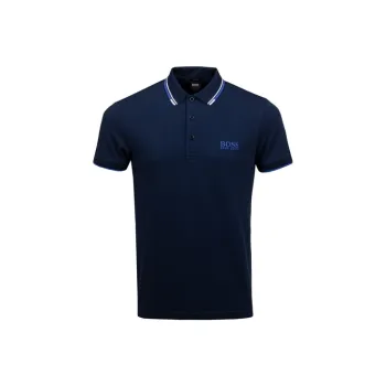 HUGO BOSS Polo Shirts Men Navy