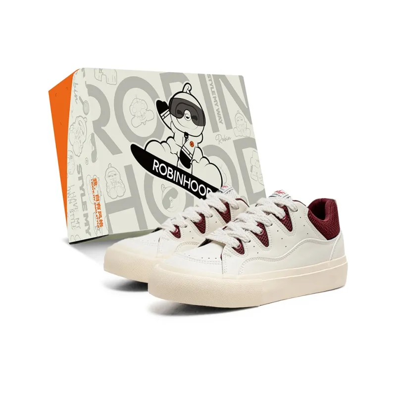 ROBINHOOD Coverage Slip Resistant Cushioning Impact Resistance Abrasion Resistant Low Top Skateboard Shoes Men's Box-0