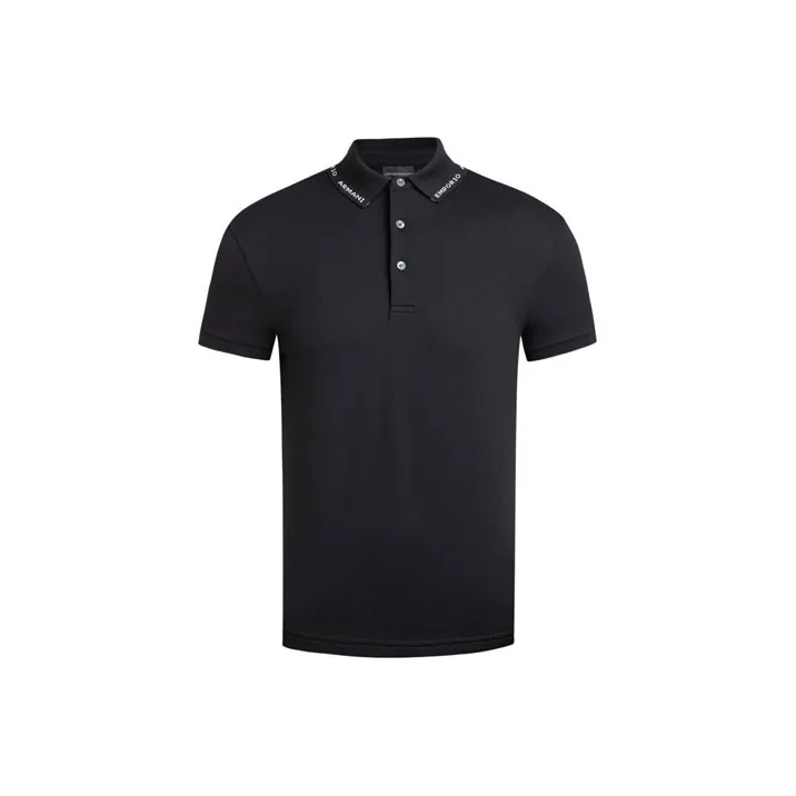 EMPORIO ARMANI Polo Shirt Men's Navy Blue-0