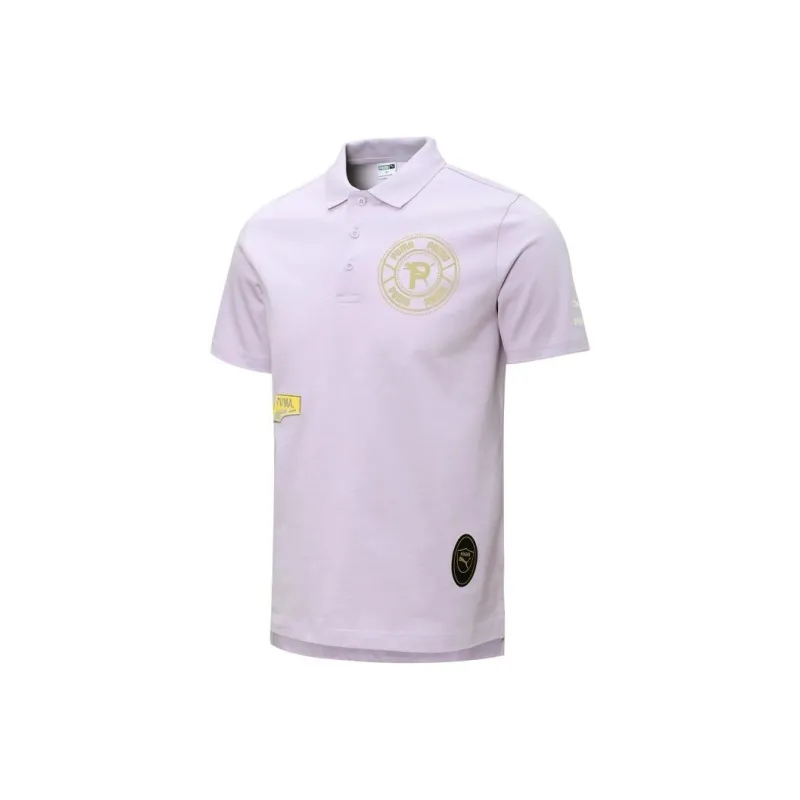 PUMA Polo Shirts Unisex Purple-0