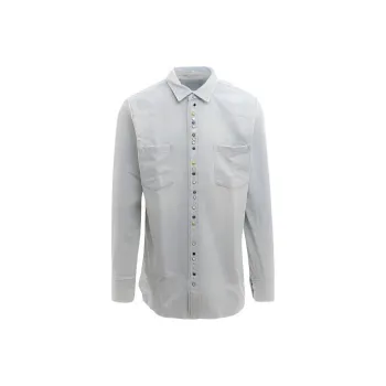 Golden Goose Logo Patch Buttoned Shirt