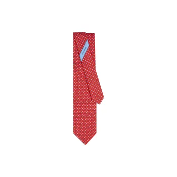 Ferragamo Hummingbird Silk Tie