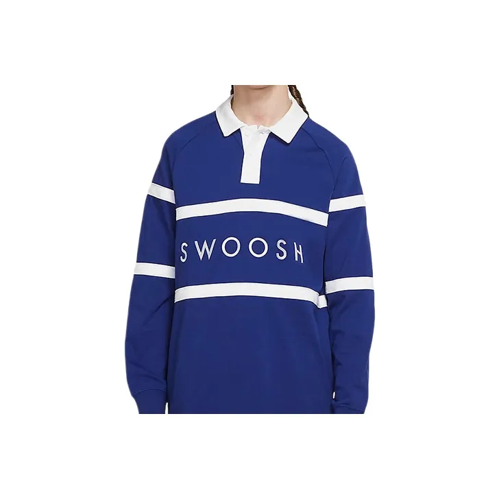 Nike Polo Shirts Men Blue-0