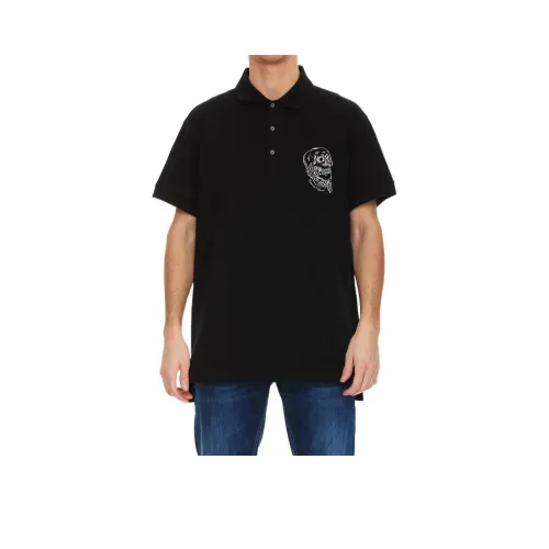 Alexander McQueen SS22 Polo Shirt Men's Black