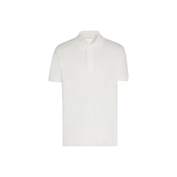 Bottega Veneta Polo Shirts Men Pink Chalk White-0