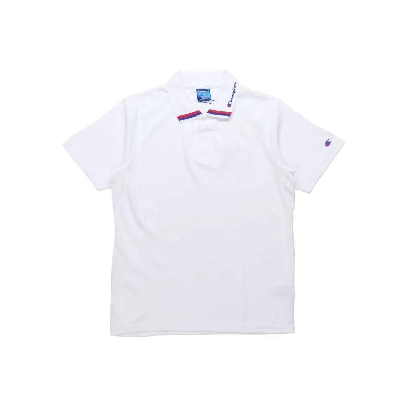 Champion Polo Shirts Unisex White-0