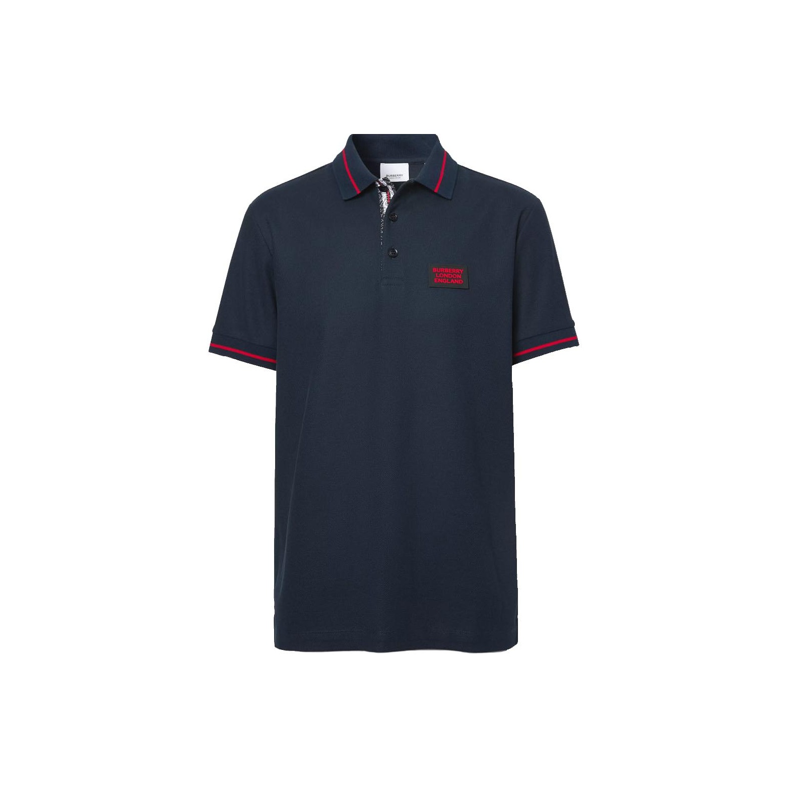 Burberry Checked Short-Sleeved Polo Shirt - POIZON