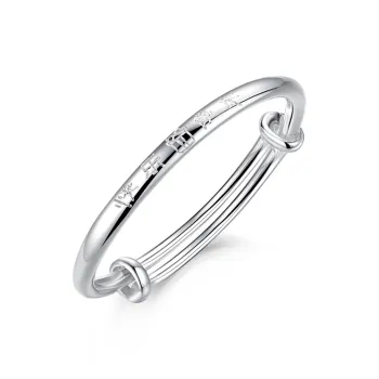 CHAOHONGJI 999 Fine Silver Bangles Kids'
