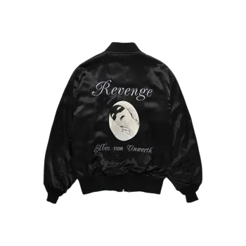 WACKO MARIA x ELLEN VON UNWERTH SS25 Jacket Unisex Black