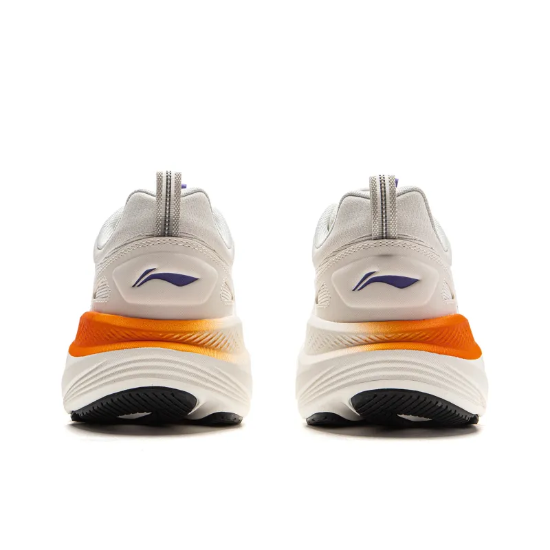 LINING Leisurely Running Shoes Men Low Top Mist White-5