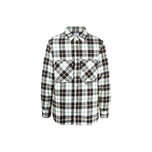 Marcelo Burlon Padded Pocket Checked Shirt