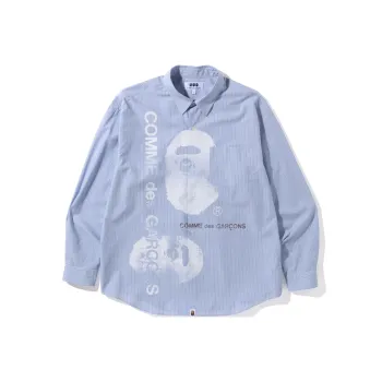 Bape X Comme Des Garcons Osaka Loose Fit Shirt