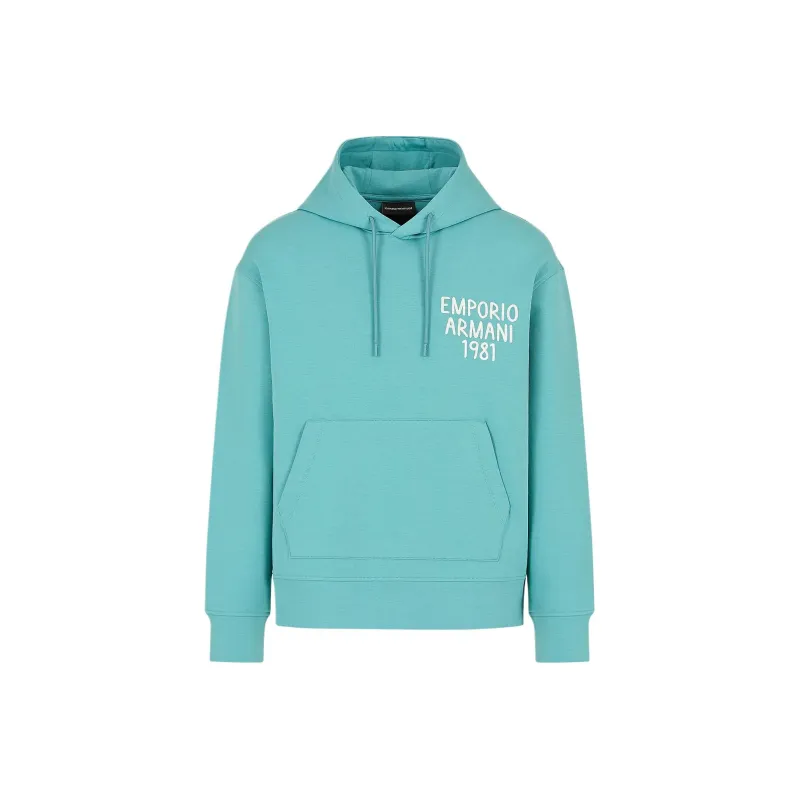 EMPORIO ARMANI Sweatshirt Men's Turquoise-0