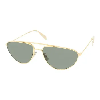 CELINE Metal Aviator Sunglasses Men's Gold