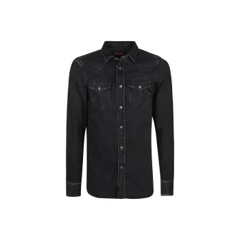 DIESEL D Vega Buttoned Denim Shirt