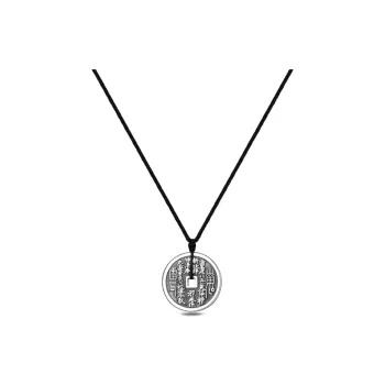 FUSSEM S999 Fine Silver Necklaces Unisex