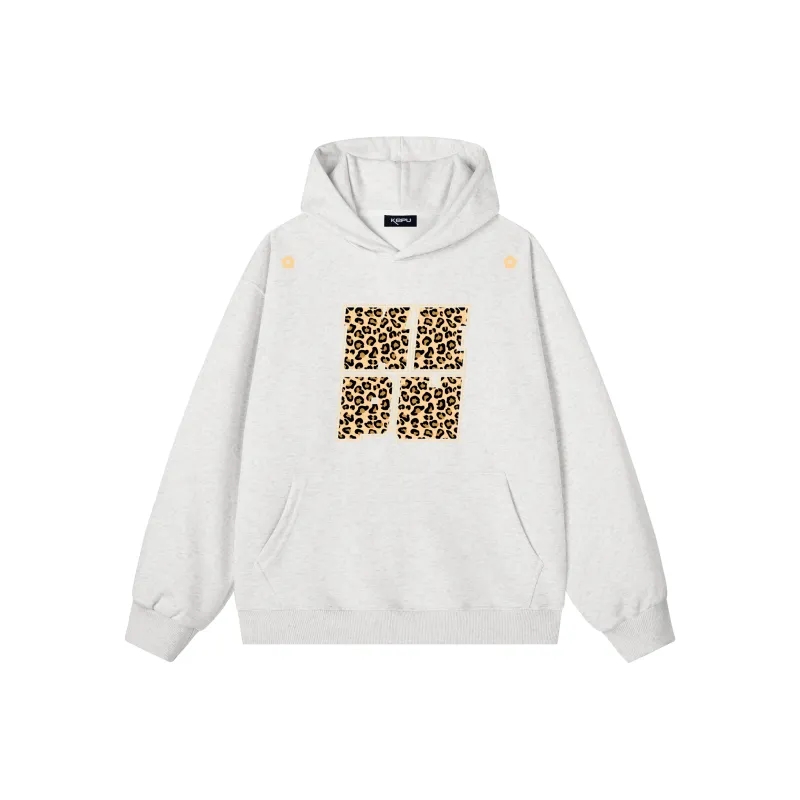 Kepu Sweatshirt Unisex White Heather Gray-4