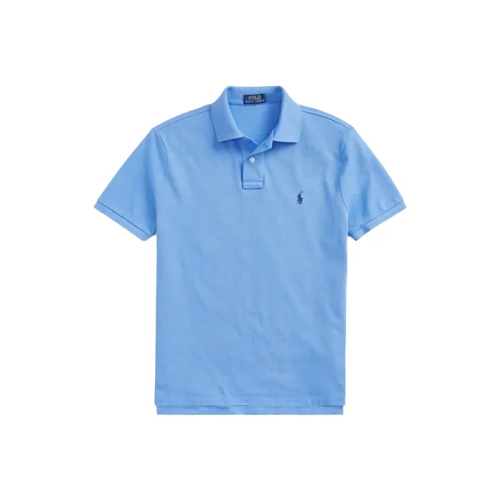 Polo Ralph Lauren Logo Embroidered Short Sleeved Polo Shirt-0