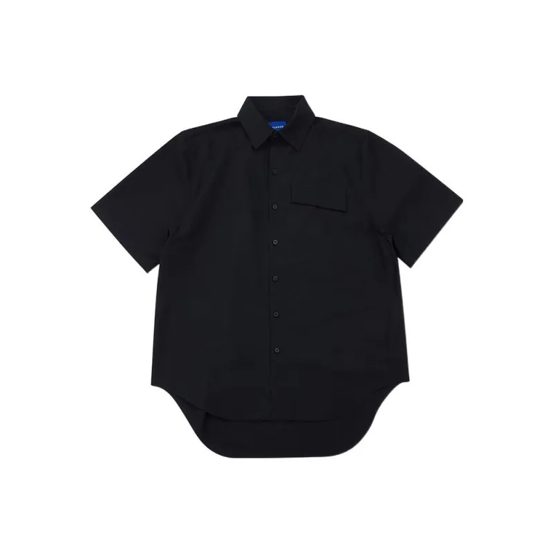 Zwart shirt met kant & volantmouw van My Jewellery