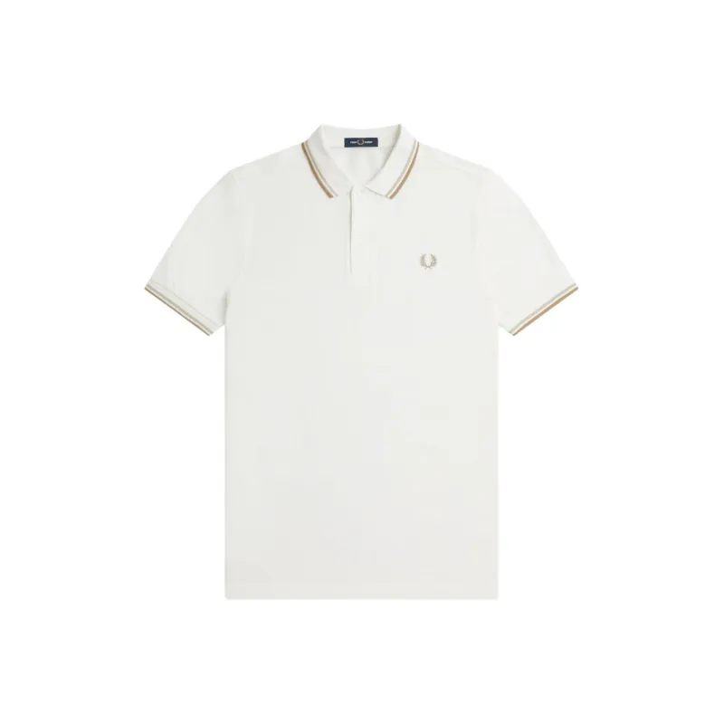 FRED PERRY Twin Tipped Short Sleeved Polo Shirt-0