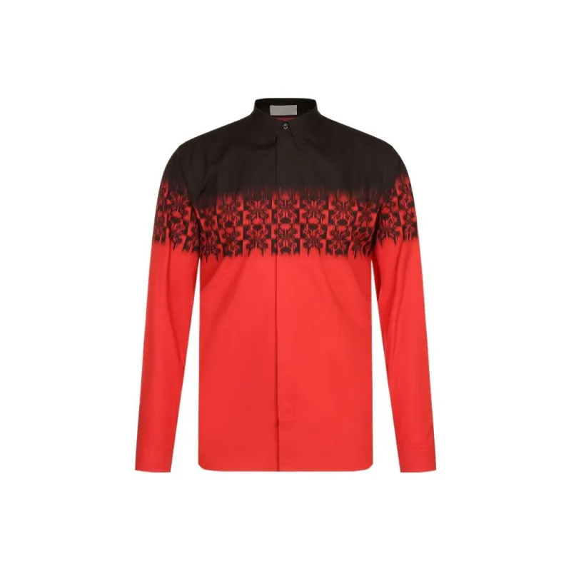 DIOR Quarterly New Products Shirts Men Red-0