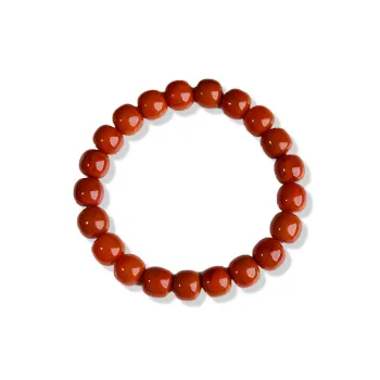 The Call Of The Heart Southern Red Agate Fine Jade Bracelets Unisex