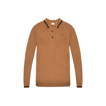 Burberry FW21 Polo Shirt Men's Camel