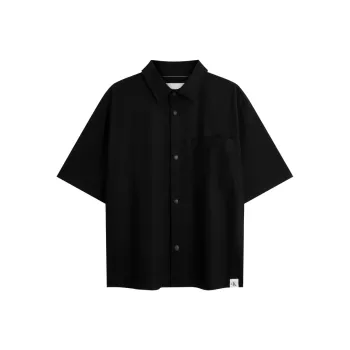 CALVIN KLEIN Shirt Men's Space Black