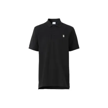 Burberry SS22 Polo Shirt Men's Black
