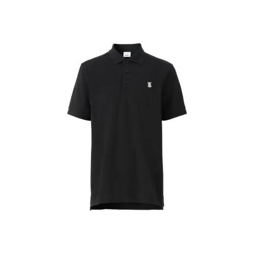 Burberry SS22 Polo Shirt Men's Black