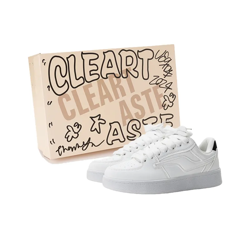 CLEARTASTE Wear resistant And Lightweight Low Top Skateboard Shoes Women's-0