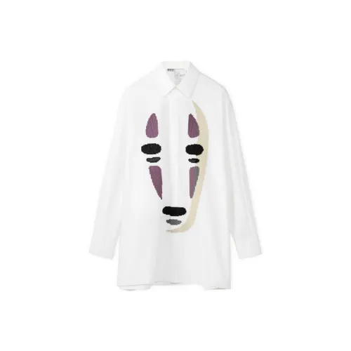 LOEWE Spirited Away Shirts Men White