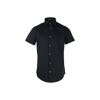 EMPORIO ARMANI Short sleeved Poplin Shirt