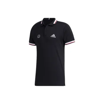 Adidas Polo Shirts Men Black
