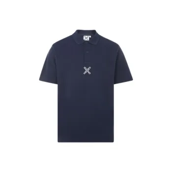 KENZO Polo Shirts Men Navy Blue